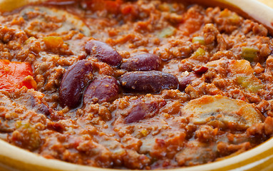 Image showing Chili Con Carne Macro