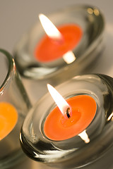 Image showing two candles