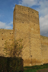 Image showing City wall of Staggia