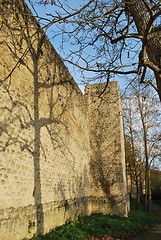 Image showing City wall of Staggia