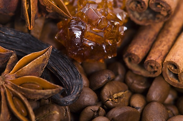 Image showing aroma coffe. ingredients.