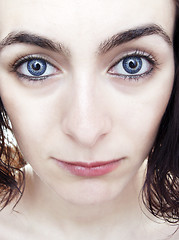 Image showing Woman looking at you !