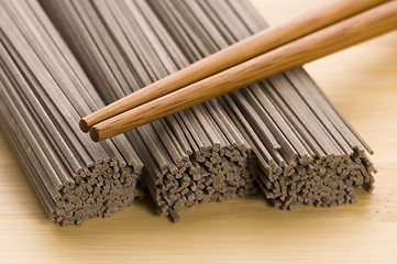 Image showing japanese pasta. soba