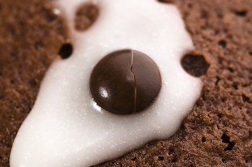 Image showing first chocolate muffins