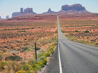 Image showing Monument Valley, U.S.A.