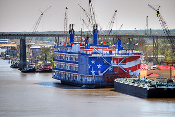 Image showing Ship in New Orleans, 2008