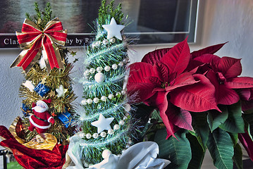 Image showing Christmas Decorations, Tuscany, Italy