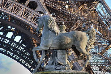 Image showing Paris in Winter