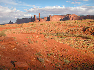 Image showing Monument Valley, U.S.A., August 2004