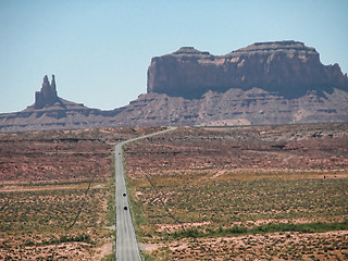 Image showing Monument Valley, U.S.A.