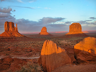 Image showing Monument Valley, U.S.A., August 2004