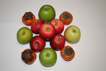 Image showing Fruits in group