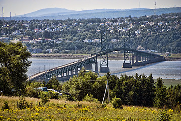 Image showing Bridge near Quebec, Canada