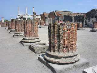 Image showing Pompei Ruins, Italy