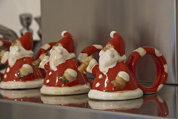 Image showing Christmas Decorations, Tuscany, Italy