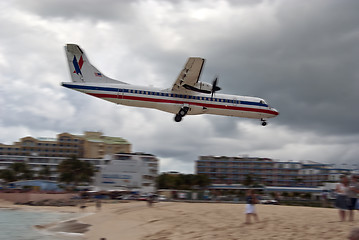 Image showing Saint Maarten Beach, Dutch Antilles