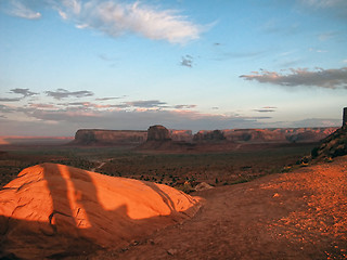 Image showing Monument Valley, U.S.A., August 2004