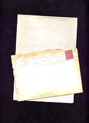 Image showing Old letter