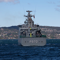 Image showing Navy vessel 