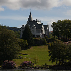 Image showing Gamlehaugen in Bergen