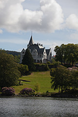 Image showing Gamlehaugen in Bergen