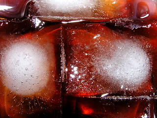 Image showing ice cubes