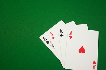 Image showing Four Aces 