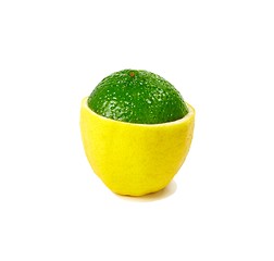 Image showing lemon and lime