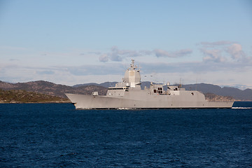 Image showing Warship