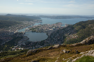 Image showing Bergen city