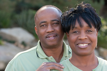 Image showing Attractive Happy African American Couple