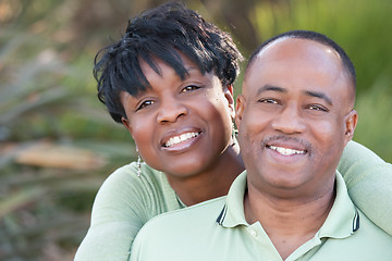 Image showing Attractive Happy African American Couple