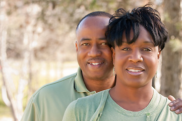 Image showing Attractive Happy African American Couple