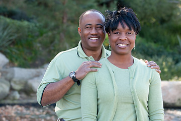 Image showing Attractive Happy African American Couple