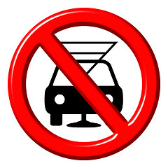 Image showing Dont drink and drive 3d sign