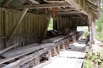 Image showing Old saw-mill