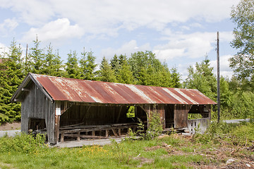 Image showing Old saw-mill