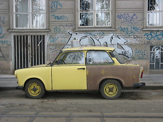 Image showing Trabant in Budapest