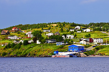 Image showing Fishing village in Newfoundland