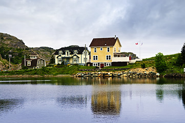 Image showing Fishing village in Newfoundland