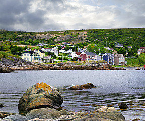 Image showing Fishing village in Newfoundland