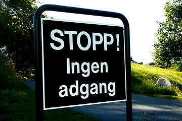 Image showing Stop