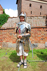 Image showing Little knight