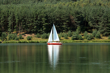 Image showing SAILING ON THE BAY