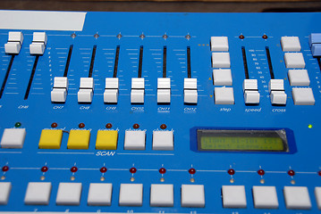 Image showing Stage Lighting console