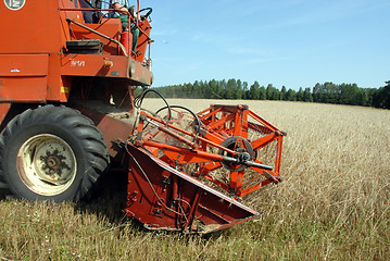 Image showing Combine Harvester