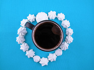 Image showing sweet cup of coffee