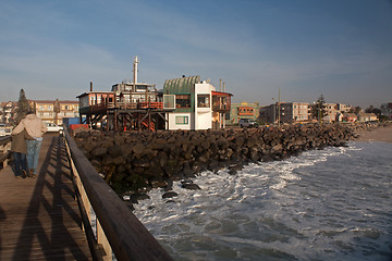 Image showing Swakopmund, a town on the coast