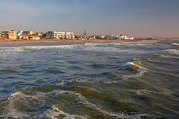 Image showing Swakopmund, a town on the coast