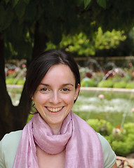 Image showing Young girl with a beautiful smile